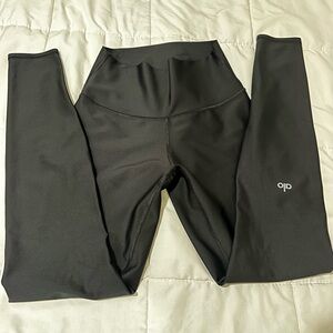 ALO Yoga Jet Black High-Waist Leggings